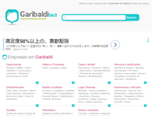 Tablet Screenshot of garibaldifacil.com.br